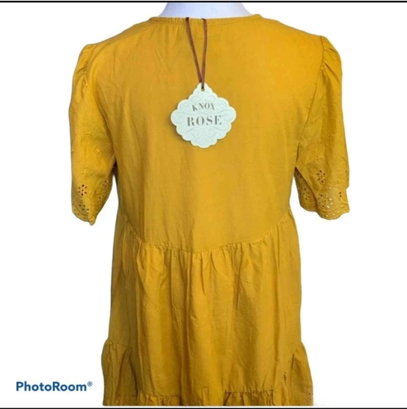 Knox Rose Boho Short-sleeved Dress - Picture 4 of 11